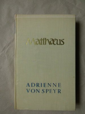 antiquarisches Buch – Speyr, Adrienne von – Passion nach Matthäus