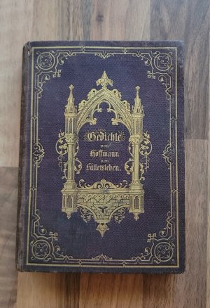 antiquarisches Buch – Hoffmann von Hallersleben – Gedichte von Hoffmann von Hallersleben