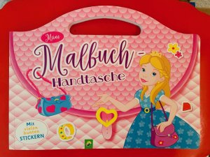 Meine Malbuch-Handtasche - Mit vielen bunten Stickern