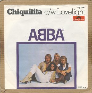 gebrauchter Tonträger – Abba – Chiquitita , (Vinyl Single)