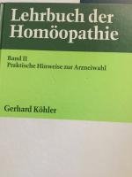 Lehrbuch der Homöopathie