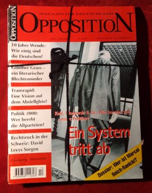 Opposition - Magazin für Deutschland, zweiter Jahrgang 1999, komplett, Heft 1-6