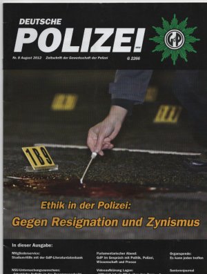 gebrauchtes Buch – Gewerkschaft der Polizei – Zeitschrift Deutsche Polizei Heft August 2012 (ZS3)