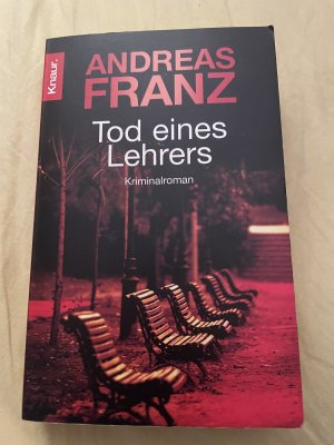 gebrauchtes Buch – Andreas Franz – Tod eines Lehrers