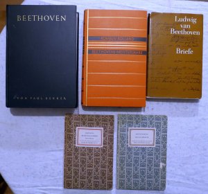 Beethoven (1). Beethovens Meisterjahre (2). Briefe (3). An die ferne Geliebte (4). Beethoven im Gespräch (5).