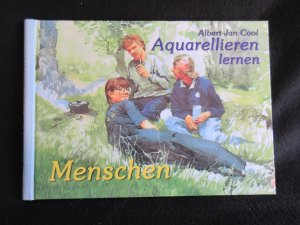 gebrauchtes Buch – Albert Jan Cool – Aquarellieren lernen:  Menschen