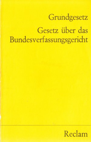 Grundgesetz für die Bundesrepublik Deutschland - vom 23. Mai 1949.