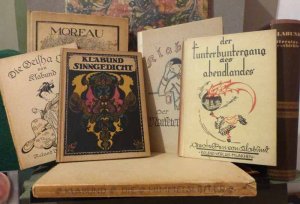 Konvolut von 15 Veröffentlichungen als Autor bzw. Hrsg., überwiegend Früh-oder Erstausgaben aus den 20er Jahren in Orig.-Einbänden (brosch., Lwd oder […]