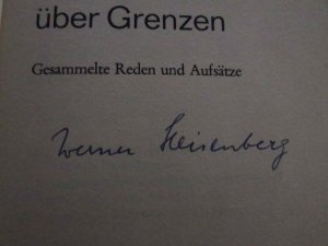 SIGNIERT Schritte über Grenzen : gesammelte Reden u. Aufsätze. /// Autogramm Autograph signiert signed signee