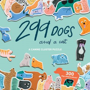 gebrauchtes Spiel – 299 Dogs (and a cat) Katze Hunde-Cluster-Puzzle