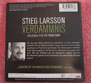 gebrauchtes Hörbuch – Stieg Larsson – Verdammnis