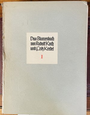 Das Blumenbuch I. 1929.