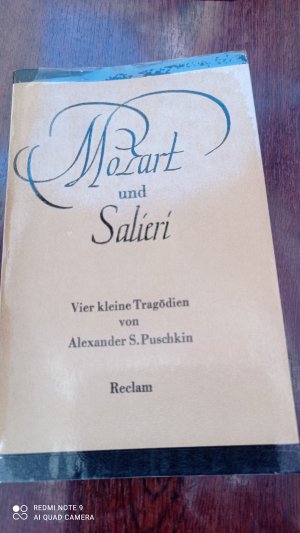 Mozart und Salieri. Vier kleine Tragödien