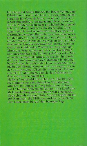gebrauchtes Buch – Hedwig Courths-Mahler – Die Flucht vor der Ehe