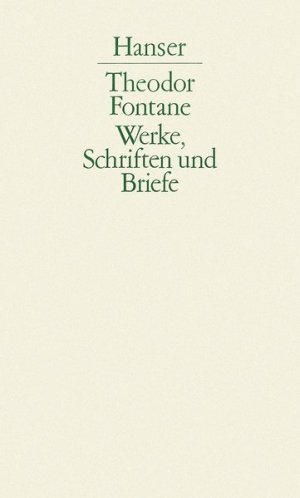 Werke, Schriften und Briefe. Abt. 1,, Sämtliche Romane, Erzählungen, Gedichte, Nachgelassenes / Bd. 4.