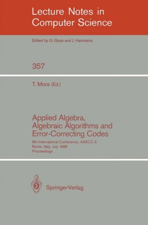 gebrauchtes Buch – Patrizia Gianni – Symbolic and Algebraic Computation. International Symposium ISSAC' 88, Rome, Italy, July 4-8, 1988. Proceedings. Lecture notes in computer science ; Vol. 358.