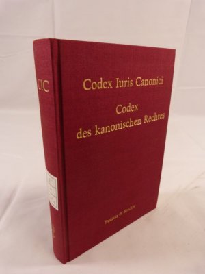 gebrauchtes Buch – Codex des kanonischen Rechtes. Lateinisch-deutsche Ausgabe. [Hauptband].