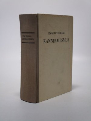 antiquarisches Buch – Ewald Volhard – Kannibalismus. (= Studien zur Kulturkunde, 5. Bd.)