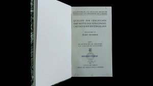 Quellen zur Geschichte der Deutschen Königswahl und des Kurfürstenkollegs.