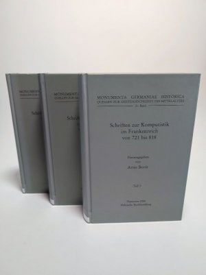 Schriften zur Komputistik im Frankenreich von 721 bis 818. Bd. 1 - 3. (= Monumenta Germaniae historica / Quellen zur Geistesgeschichte des Mittelalters […]