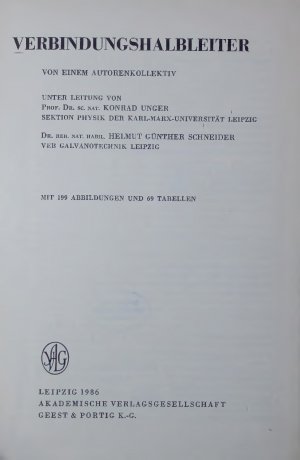 VERBINDUNGSHALBLEITER.