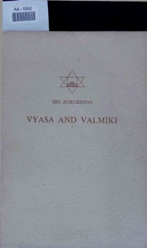 Vyasa and Valmiki. AA-6892