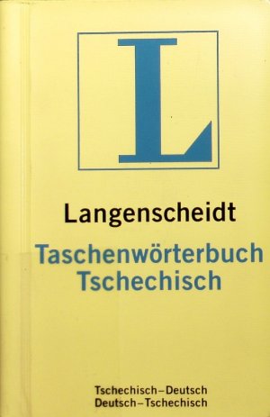 gebrauchtes Buch – Langenscheidt Taschenwörterbuch Tschechisch. Tschechisch - deutsch, deutsch - tschechisch.