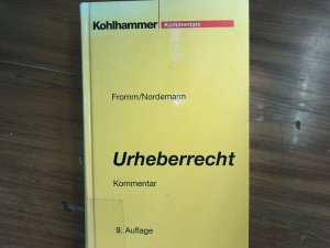 gebrauchtes Buch – Wilhelm Nordemann – Urheberrecht. Kommentar zum Urheberrechtsgesetz und zum Urheberrechtswahrnehmungsgesetz ; mit den Texten der Urheberrechtsgesetze Österreichs und der Schweiz.