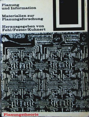 gebrauchtes Buch – Gerhard Fehl – Planung und Information. Materialien zur Planungsforschung.