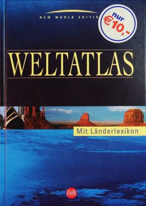 gebrauchtes Buch – Weltatlas. Mit Länderlexikon.