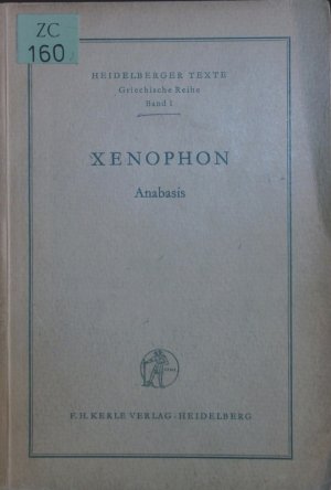Anabasis. [Hauptbd.].