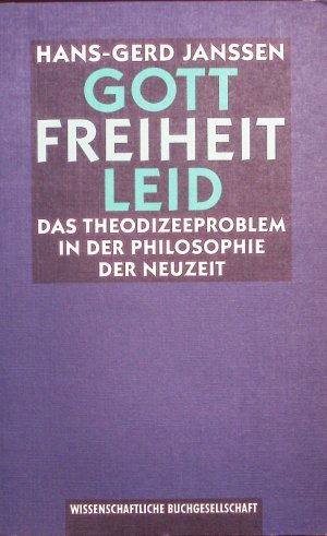 gebrauchtes Buch – Hans-Gerd Janssen – Gott - Freiheit - Leid.