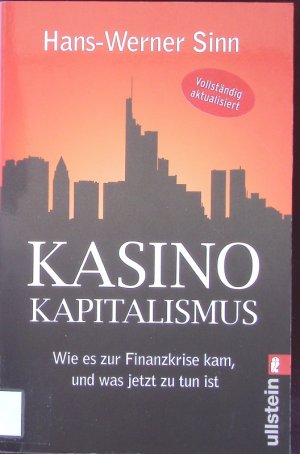 gebrauchtes Buch – Hans-Werner Sinn – Kasino-Kapitalismus.