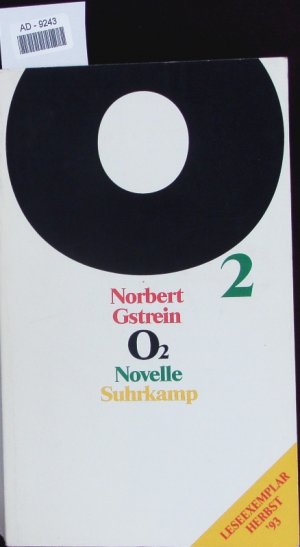 gebrauchtes Buch – Norbert Gstrein – O2. Novelle.