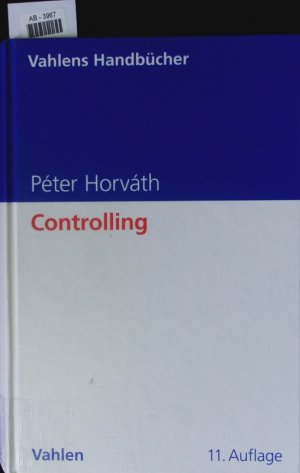 gebrauchtes Buch – Péter Horváth – Controlling.