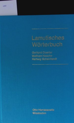 Lamutisches Wörterbuch.