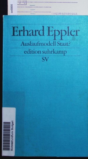 gebrauchtes Buch – Erhard Eppler – Auslaufmodell Staat?