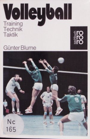 gebrauchtes Buch – Günter Blume – Volleyball.