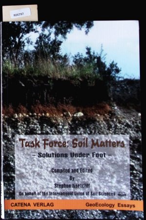 Task force. Soil matters - solutions under foot.