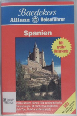 gebrauchtes Buch – Rosemarie Arnold – Spanien. [Mit großer Reisekarte ; Alle Sehenswürdigkeiten, viele Tips, Hotels und Restaurants].