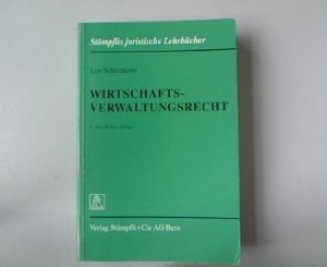 Wirtschaftsverwaltungsrecht.