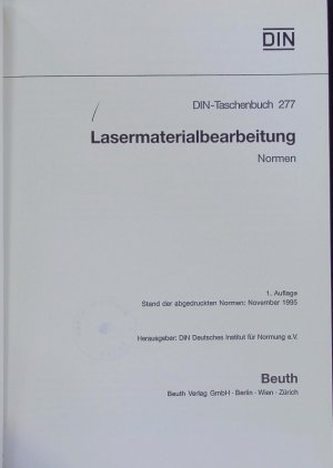 Lasermaterialbearbeitung.