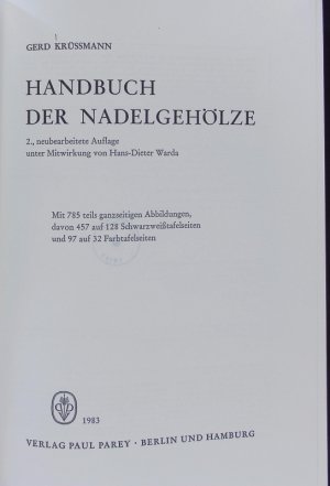 Handbuch der Nadelgehölze.