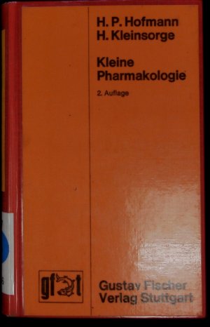 Kleine Pharmakologie fuer medizinische und pharmazeutische Assistenzberufe.