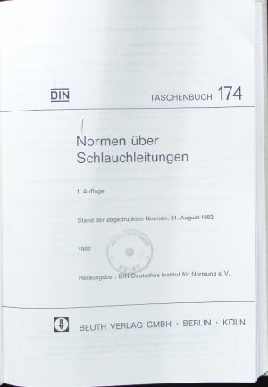 Normen über Schlauchleitungen.