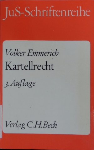 Kartellrecht.