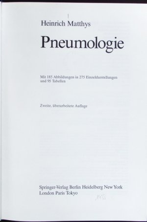 Pneumologie.