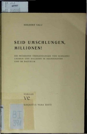 Seid Umschlungen, Millionen!.