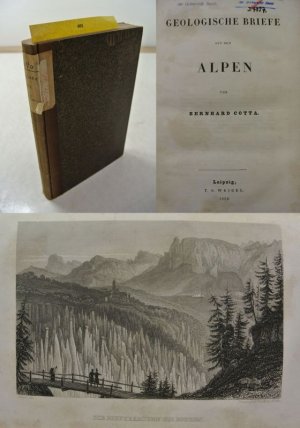 antiquarisches Buch – Bernhard Cotta – Geologische Briefe aus den Alpen.