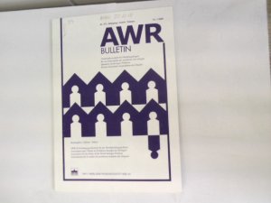 gebrauchtes Buch – AWR – AWR Bulletin. 46. Jahrgang. No. 1/2008. gebrauchtes Buch – AWR – AWR Bulletin. 46. Jahrgang. No. 1/2008.